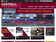 Tablet Screenshot of hartnell.edu